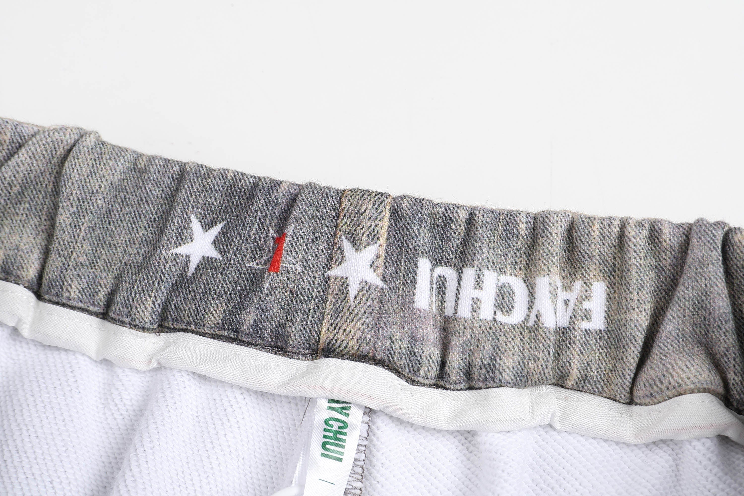 DND4DES×Faychui Distressed Graffiti Flared Pants