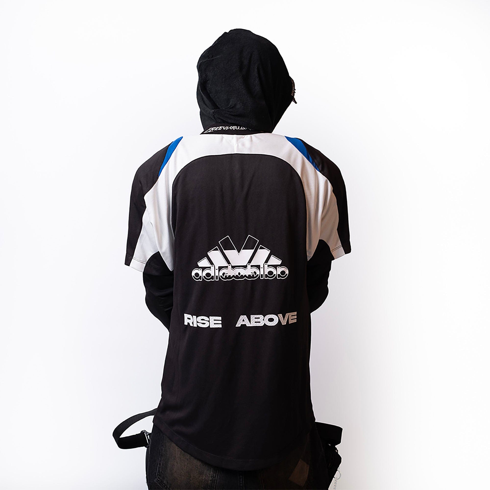 FVVO Retro Contrast Spliced Racing T-Shirt