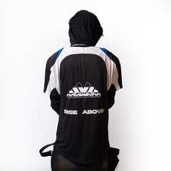 FVVO Retro Contrast Spliced Racing T-Shirt