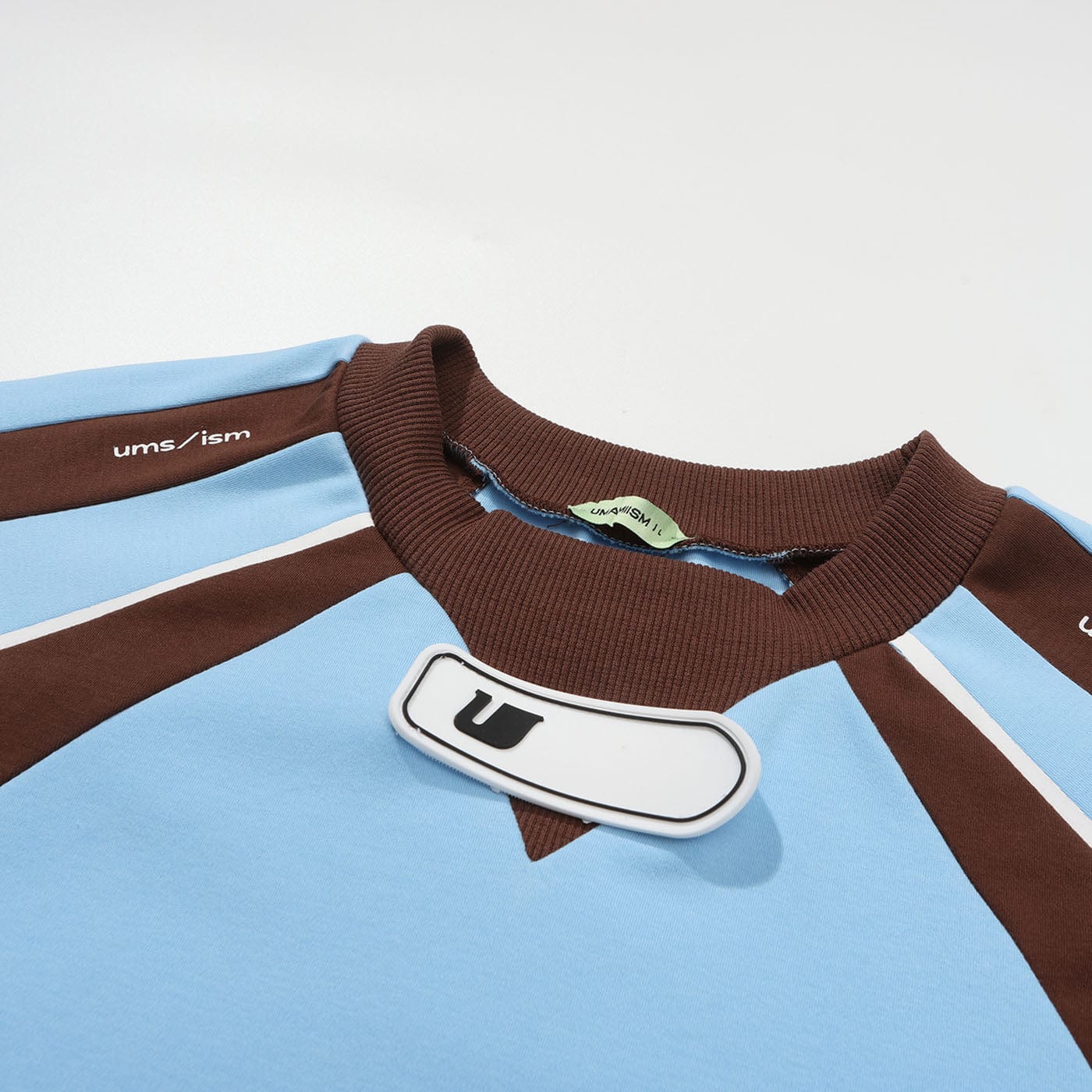 UMAMIISM Flow Line Spliced T-Shirt