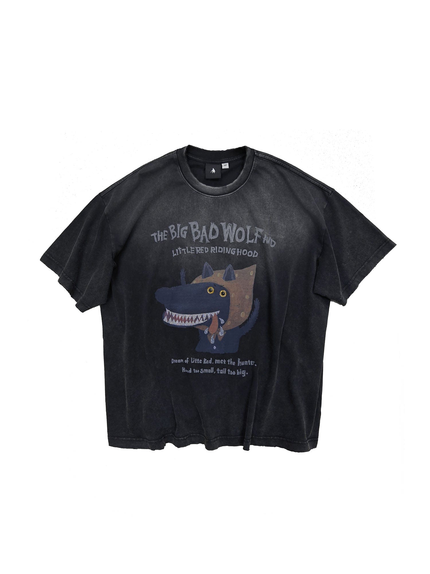 FACEONLAB Big Bad Wolf Oversized T-Shirt