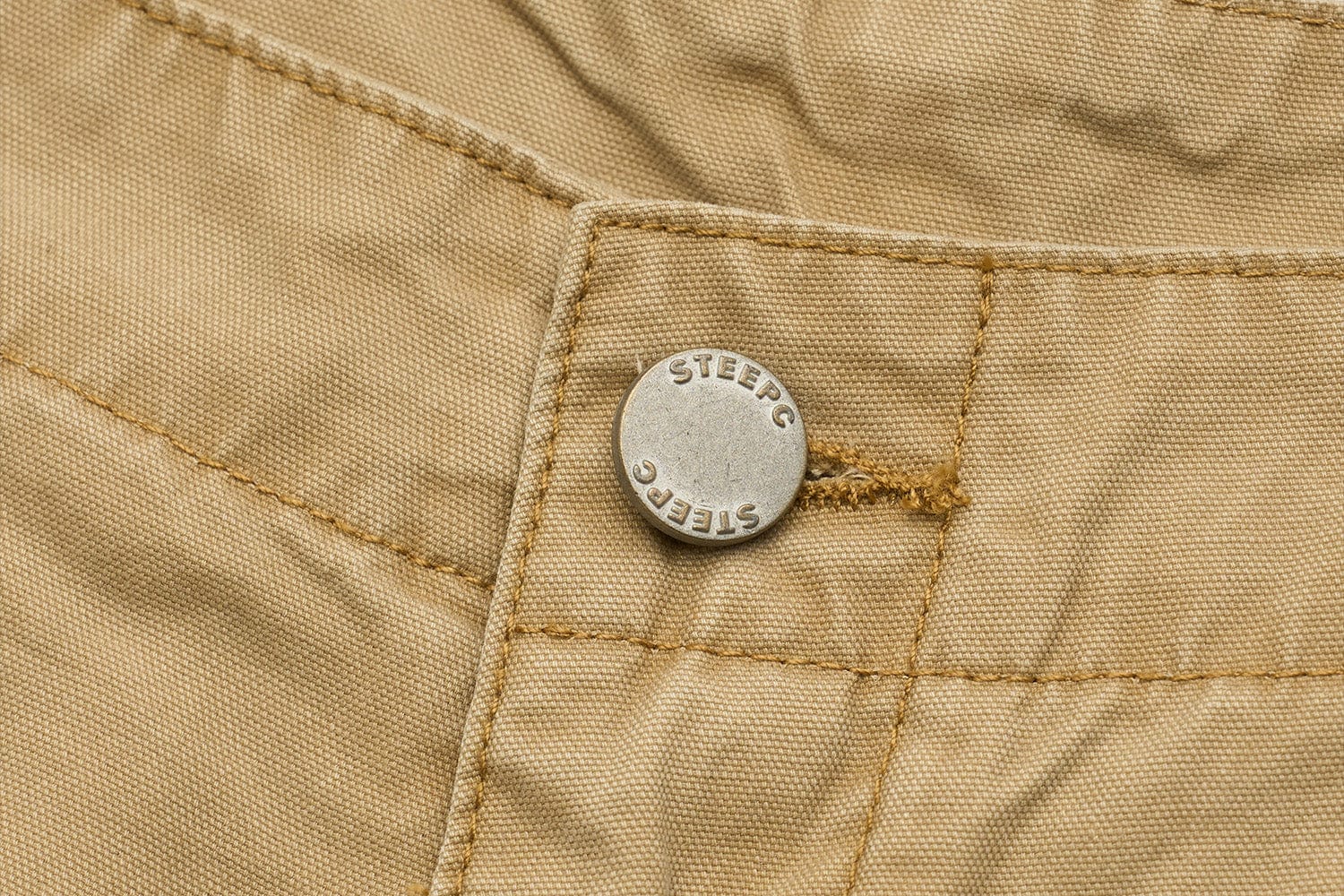 STEEPC Ripped Multi-Pocket Spliced Shorts