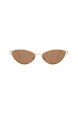 DAMAGE ASIA Retro Cat-Eye Tinted Sunglasses