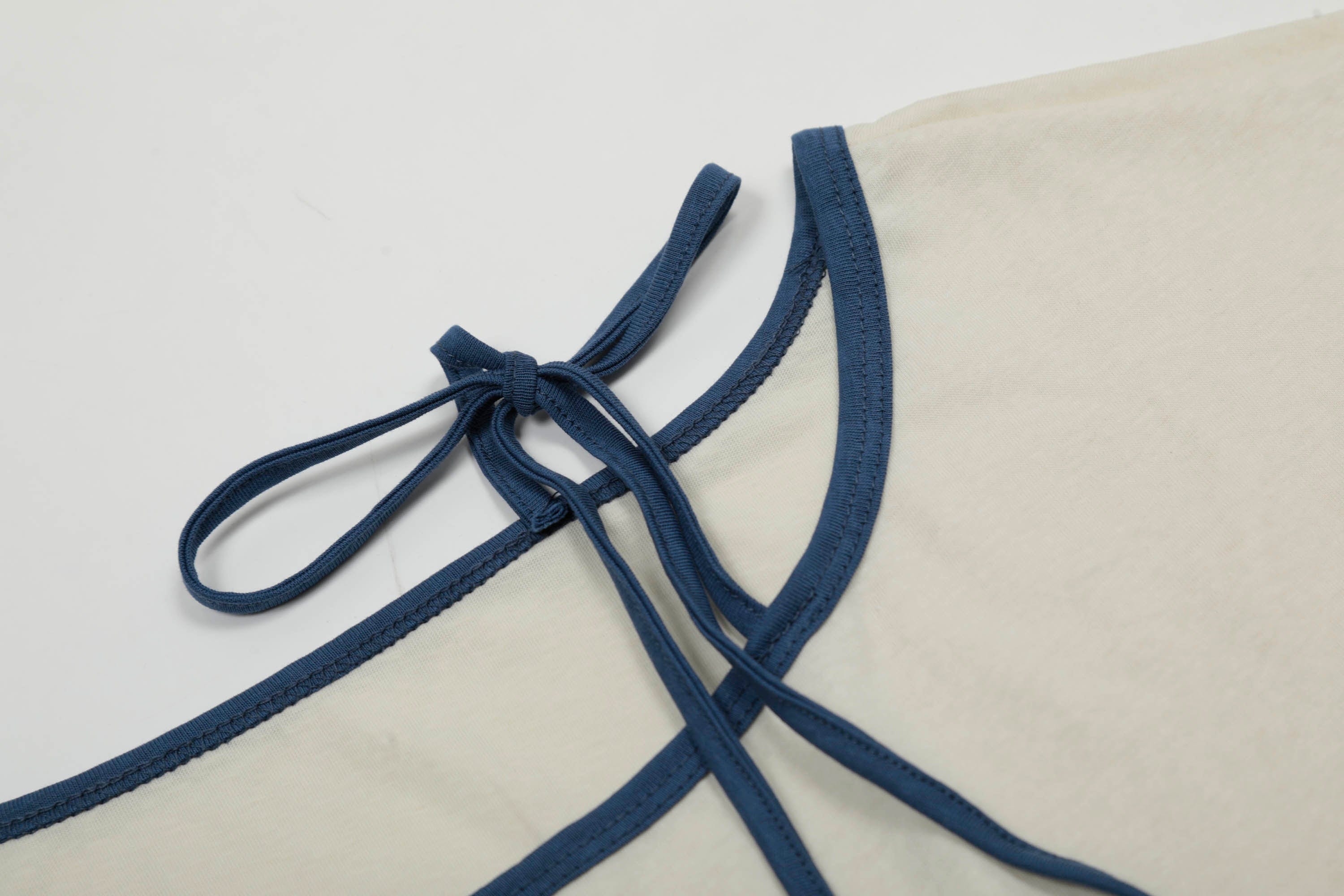 CLP No.06 Drawstring Neck Long-Sleeve Tee