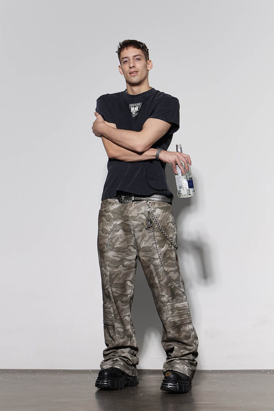 DND4DES Arc Spliced Tactical Camouflage Jeans