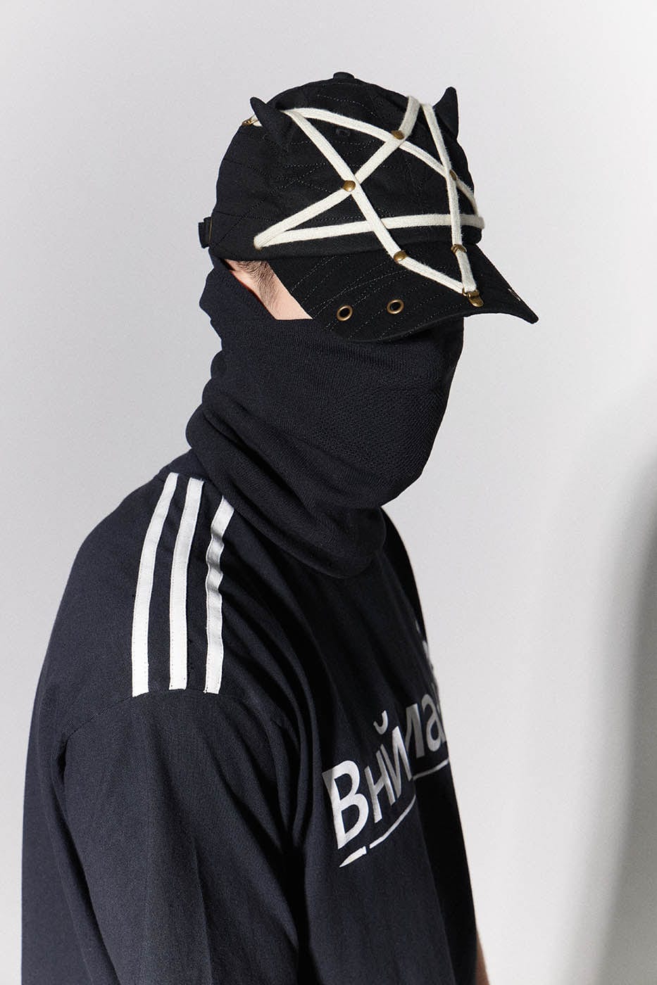 DND4DES Pentagram Rivet Devil Hat