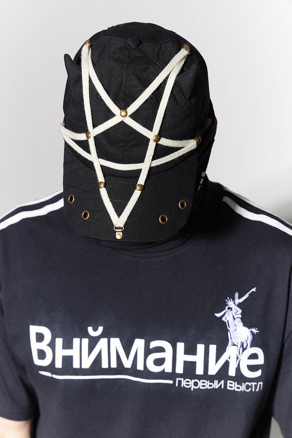 DND4DES Pentagram Rivet Devil Hat