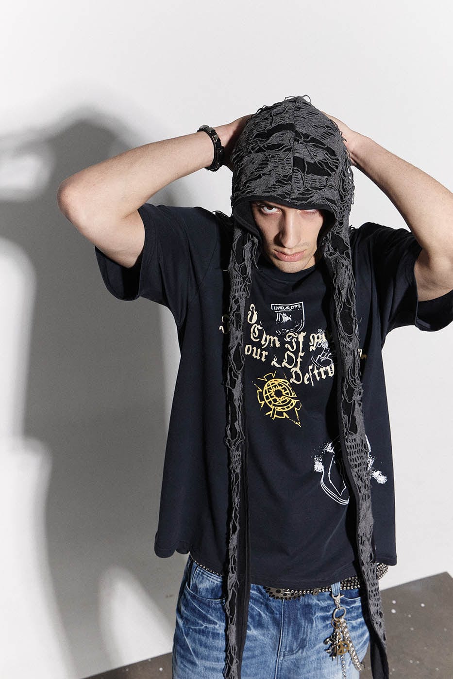 DND4DES Ripped Bunny Ears Durag