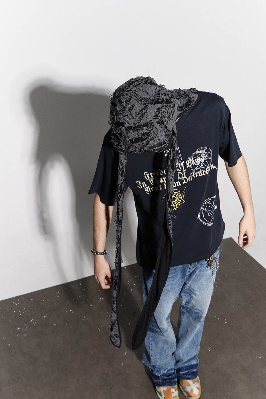 DND4DES Ripped Bunny Ears Durag