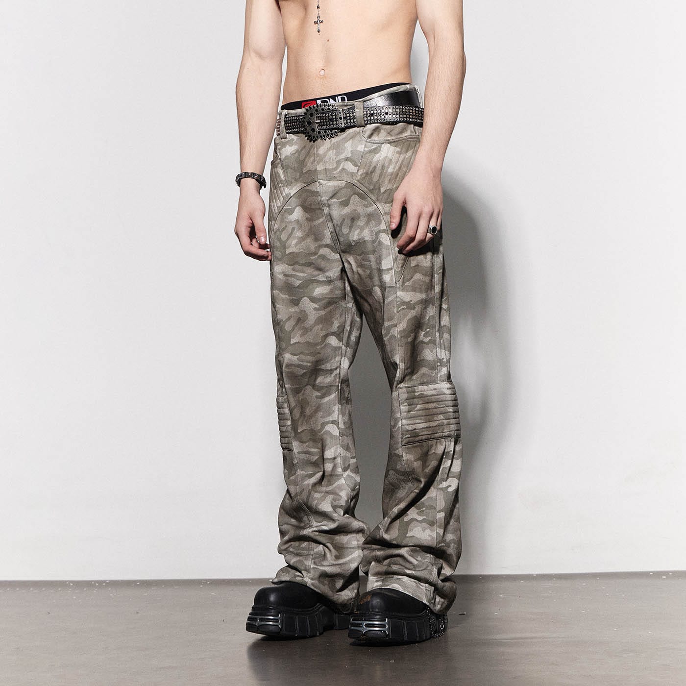 DND4DES Arc Spliced Tactical Camouflage Jeans