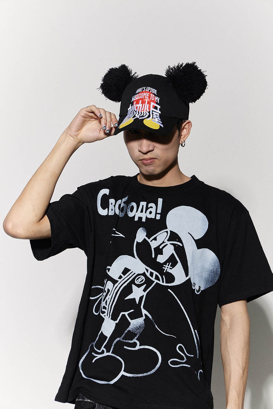 DND4DES Mickey Mouse Embroidery Cap