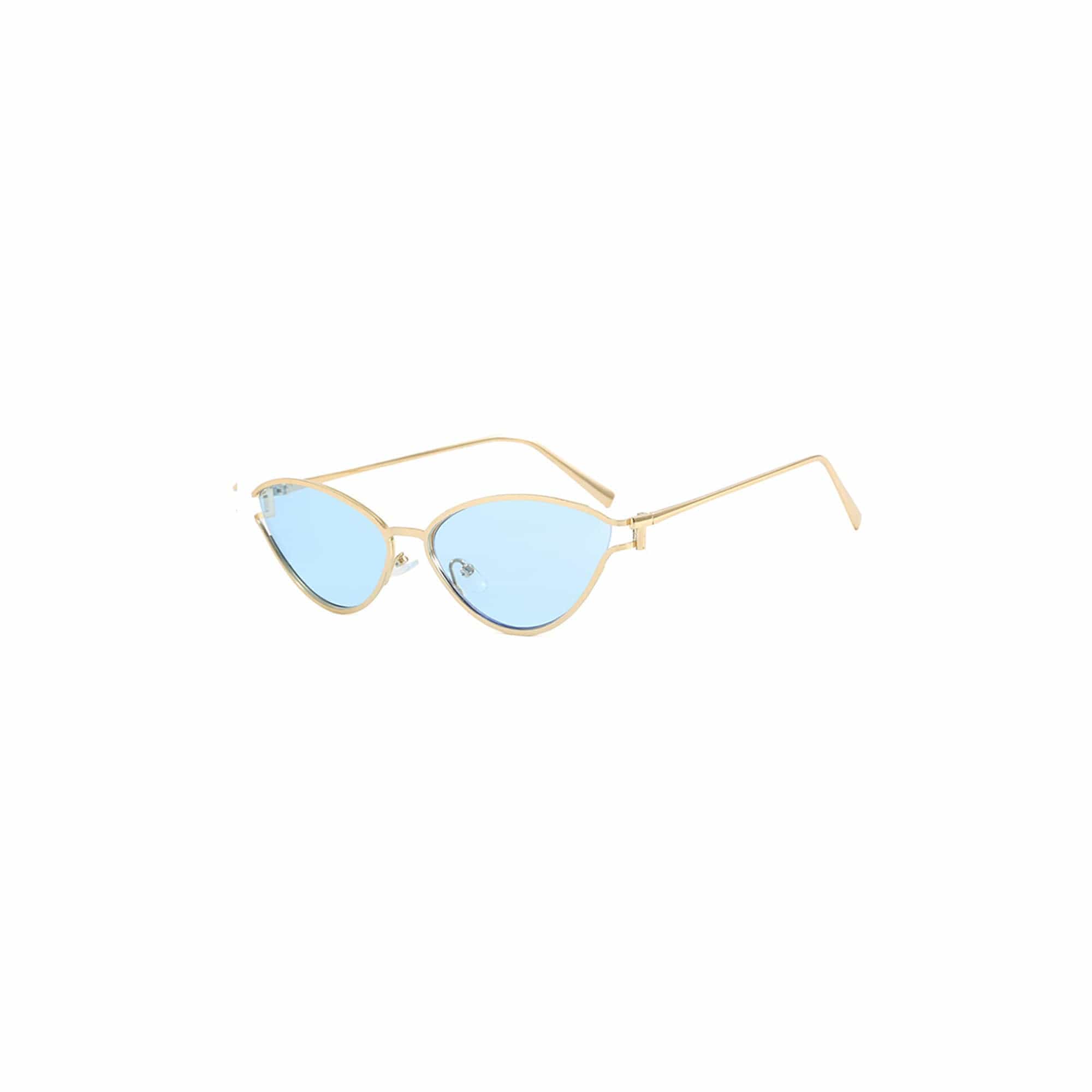 DAMAGE ASIA Retro Cat-Eye Tinted Sunglasses