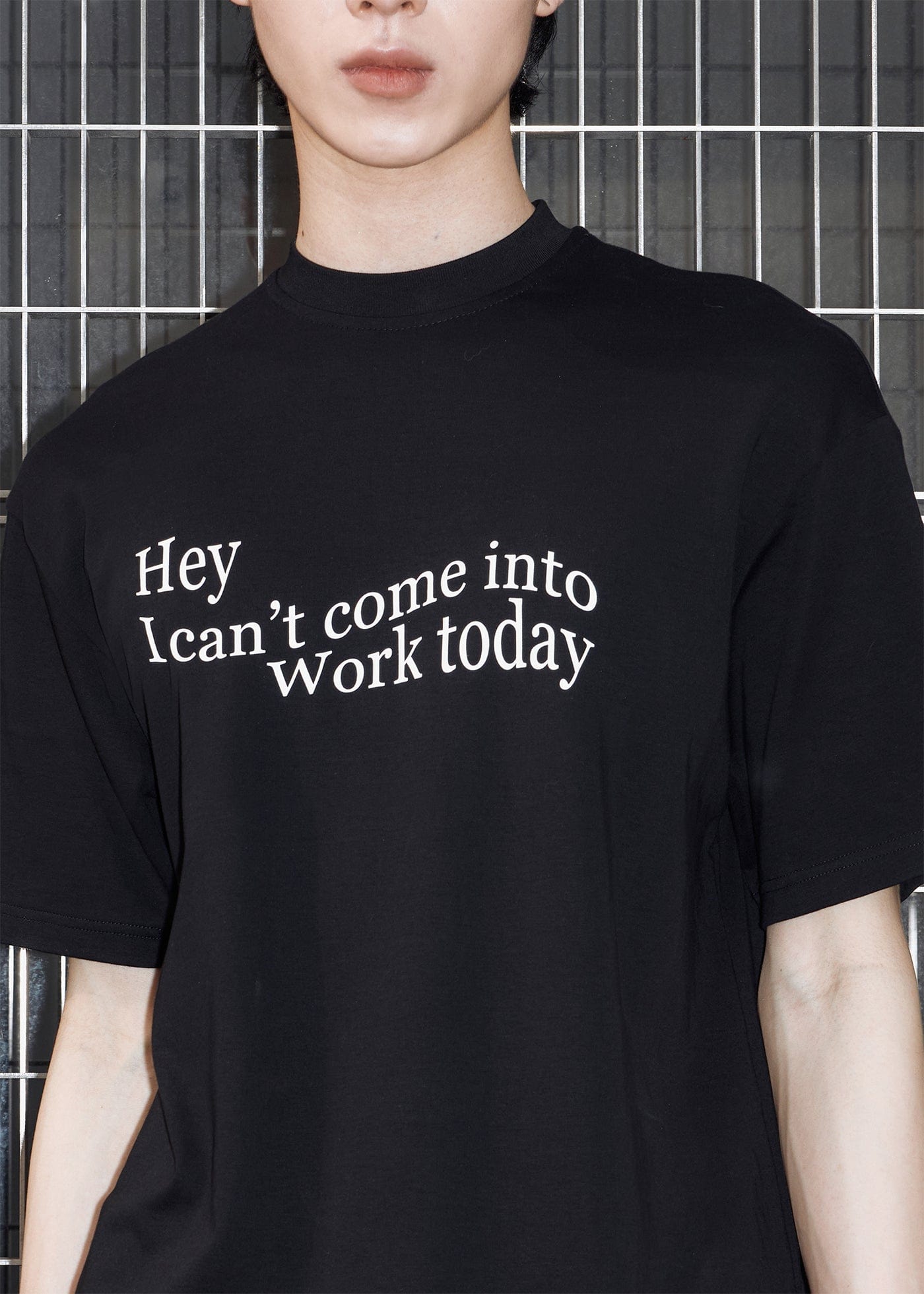 49PERCENT Essential Slogan T-Shirt