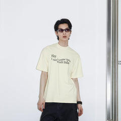 49PERCENT Essential Slogan T-Shirt
