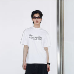 49PERCENT Essential Slogan T-Shirt