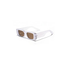 DAMAGE ASIA Retro Matte Rectangular Sunglasses