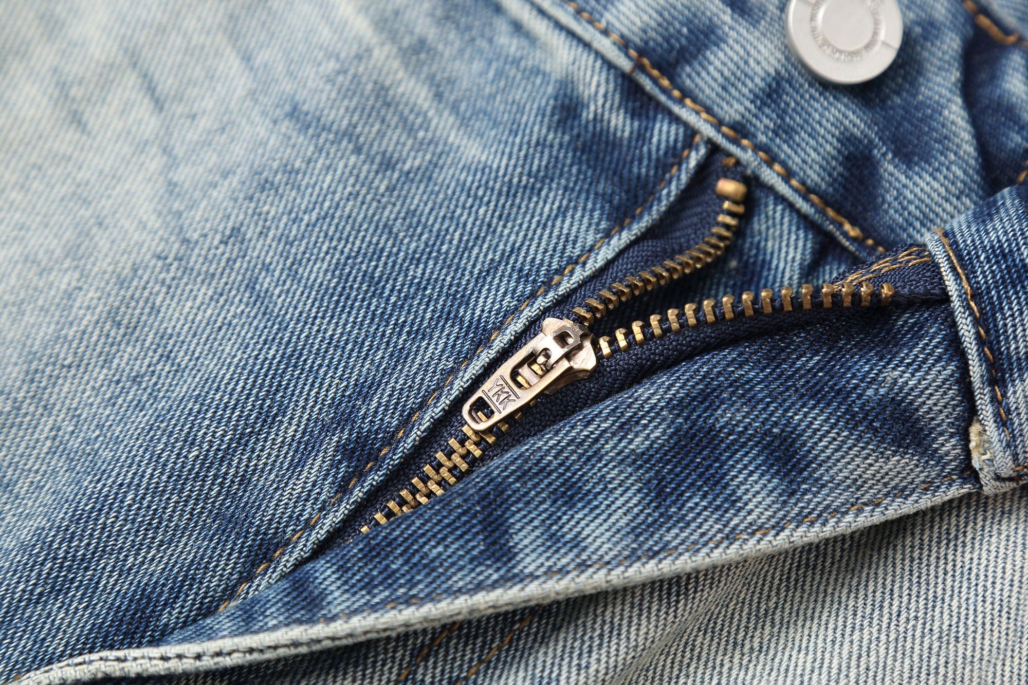 CLP Destroyed Frayed Washed Denim Shorts