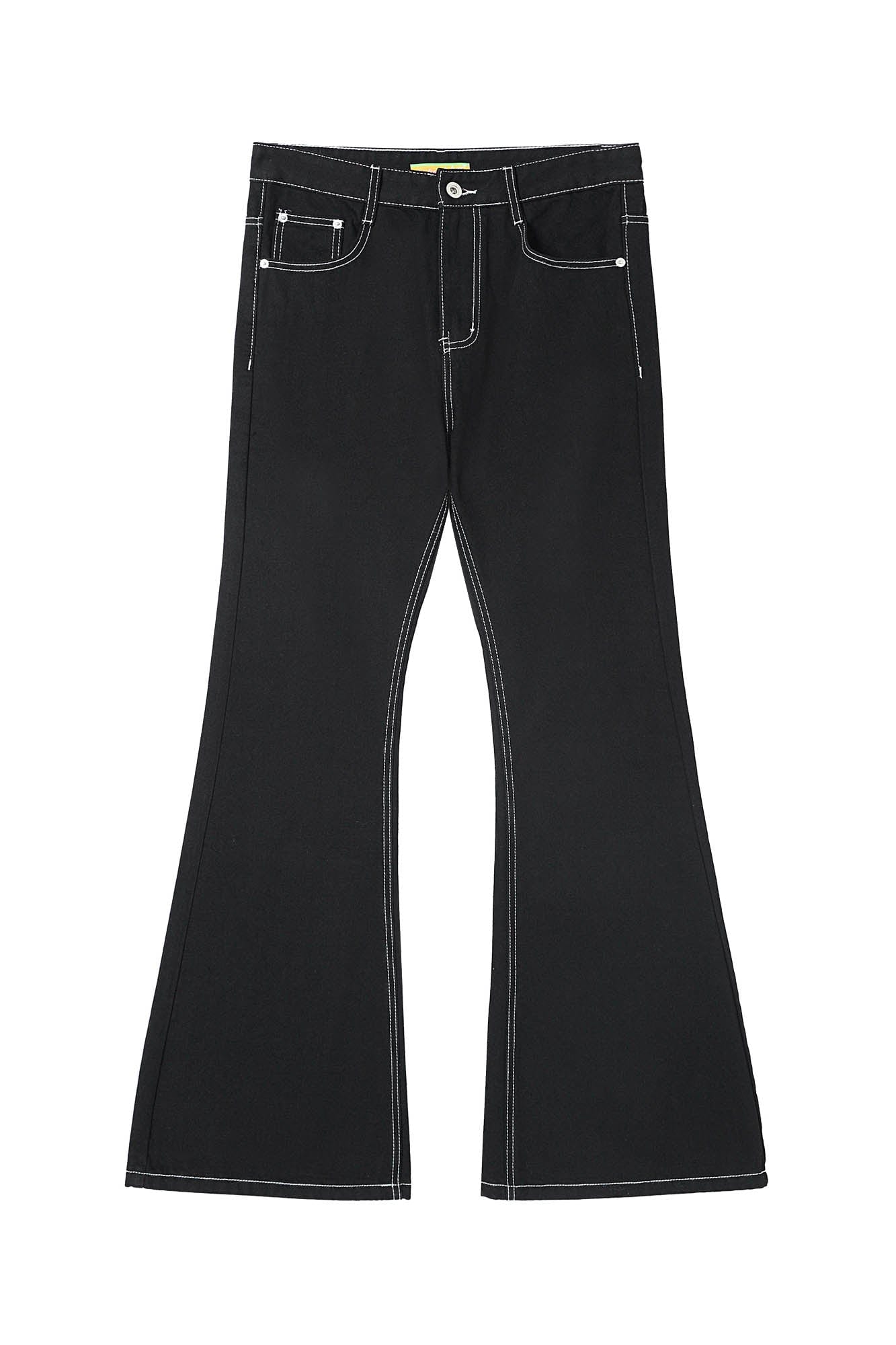 CLP Retro Stitch Ribbon Flared Jeans