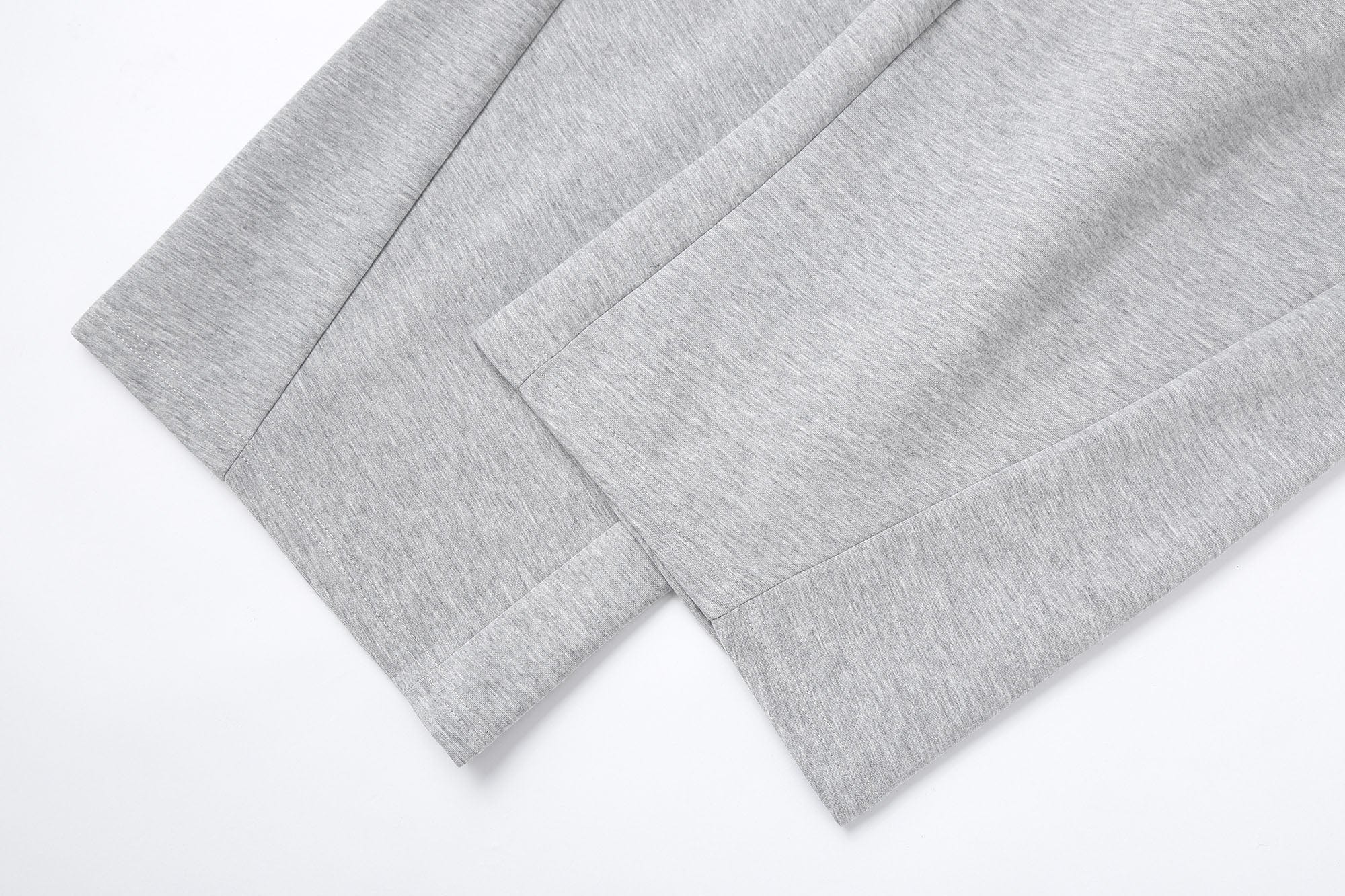 CLP Slanted Spliced Drawstring Sweatpants