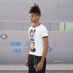 DND4DES Portrait Nerd Graphics Trim T-Shirt