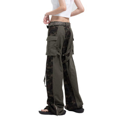 DND4DES Spliced Camouflage Bandage Zipper Cargo