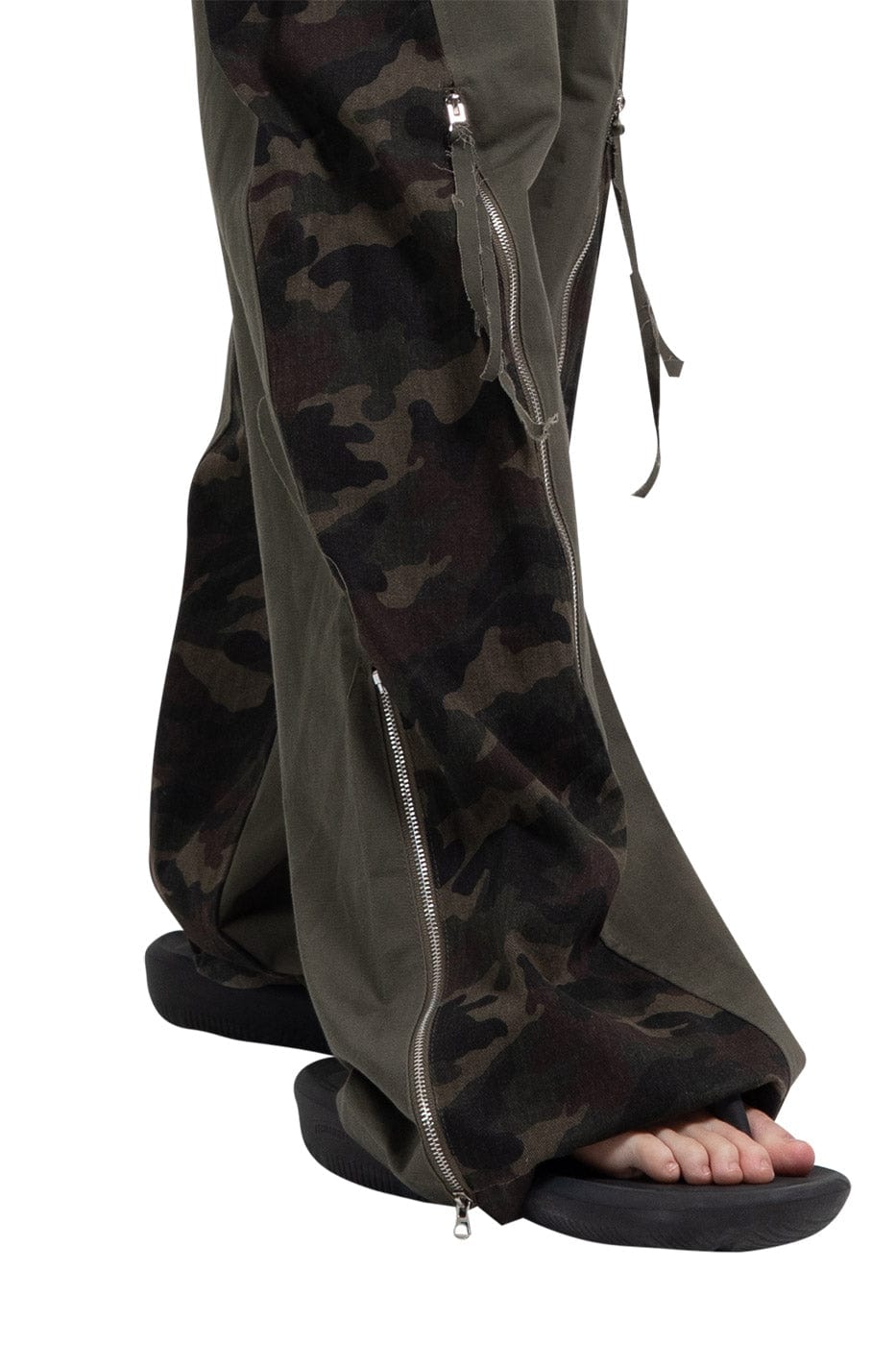 DND4DES Spliced Camouflage Bandage Zipper Cargo