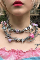 ILLUSORY Time Machine Coil-Link Necklace