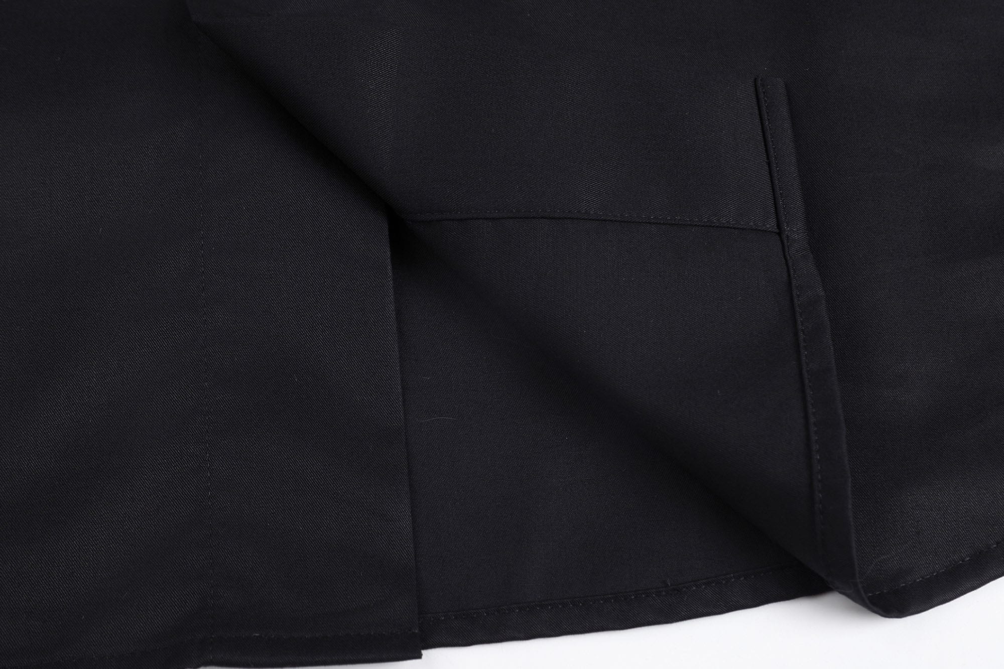 FACEONLAB Modern Patch-Pocket Poplin Shirt