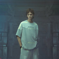 XIPHEVIL Modern Deconstructed Rivet Jersey Sliver