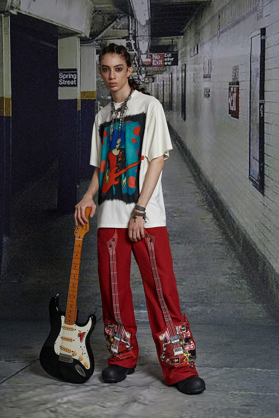 DND4DES The Bass Pants Red