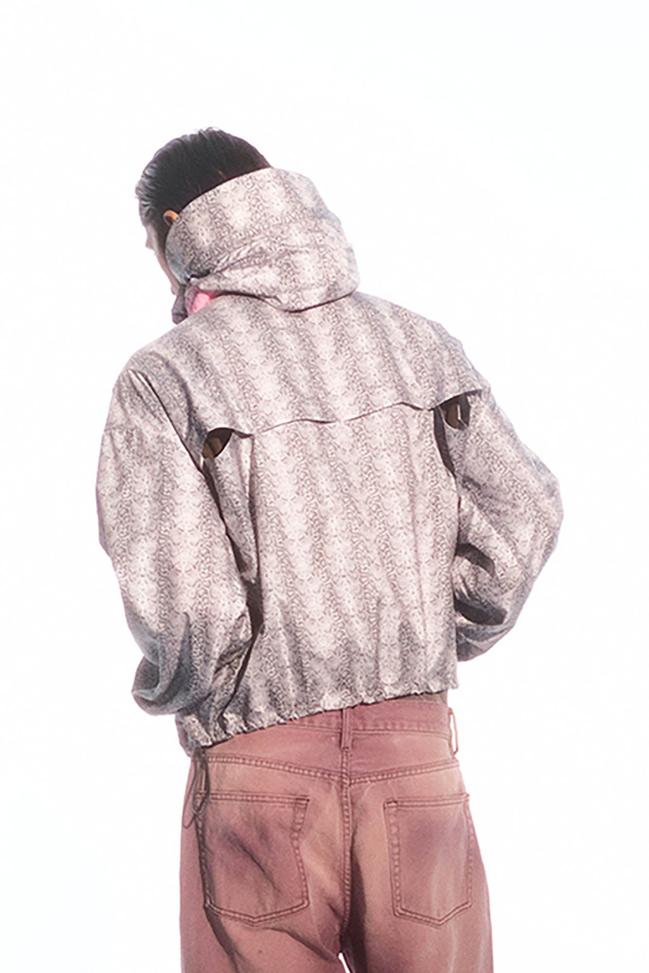 TRECLUB Snakeskin UV Protection Hooded Jacket
