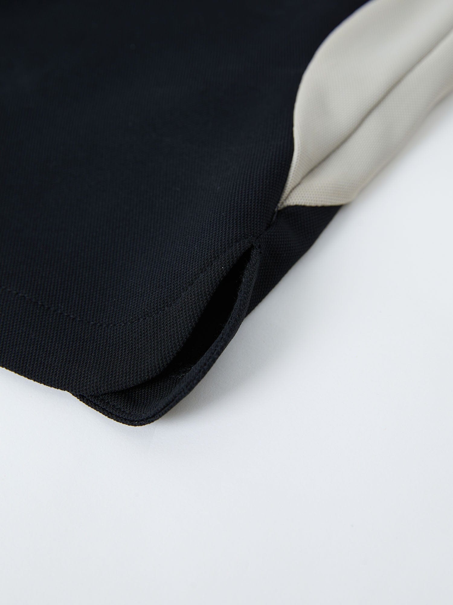 UMAMIISM Contrast Half-Zip Quick-Dry T-Shirt