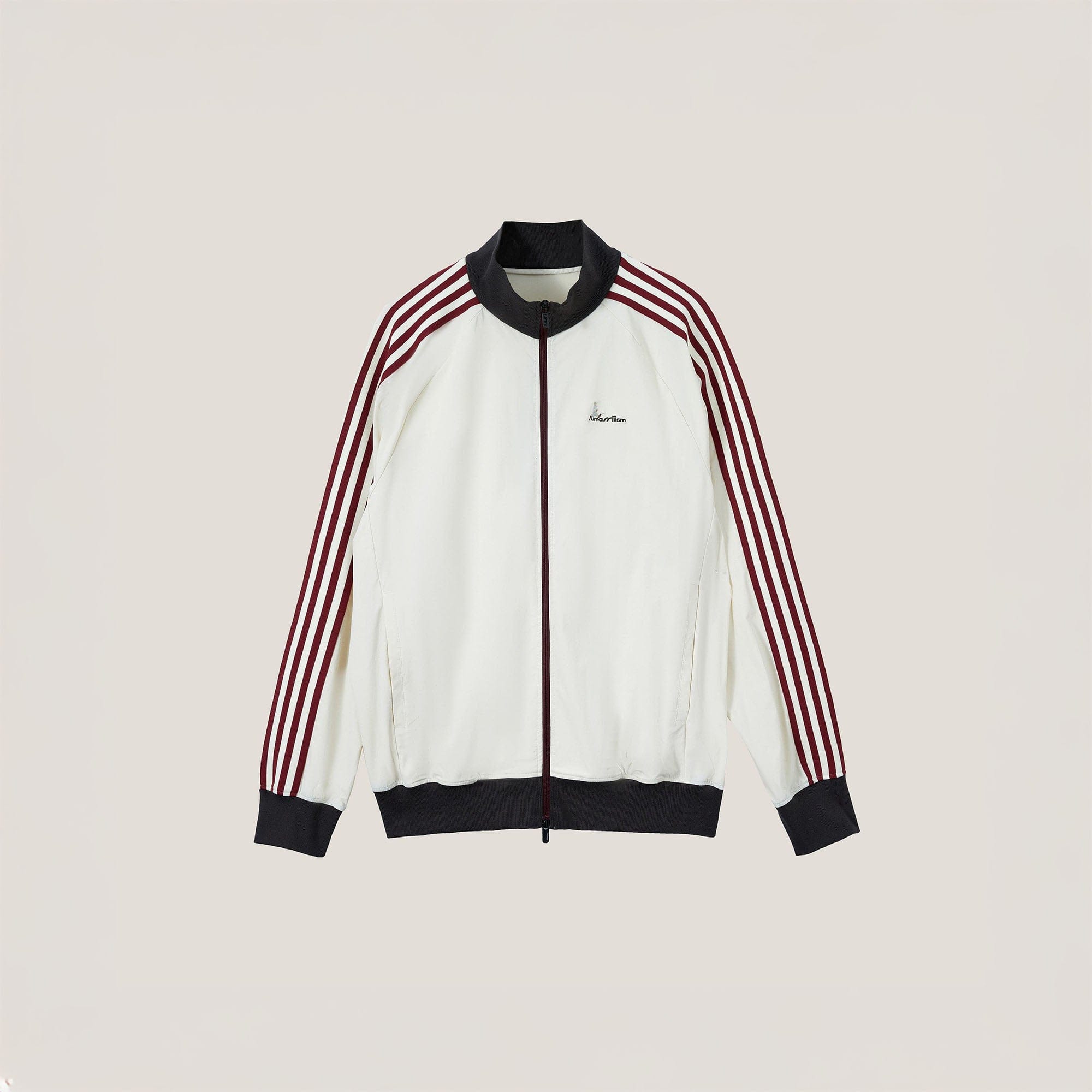 UMAMIISM Retro Striped Track Jacket