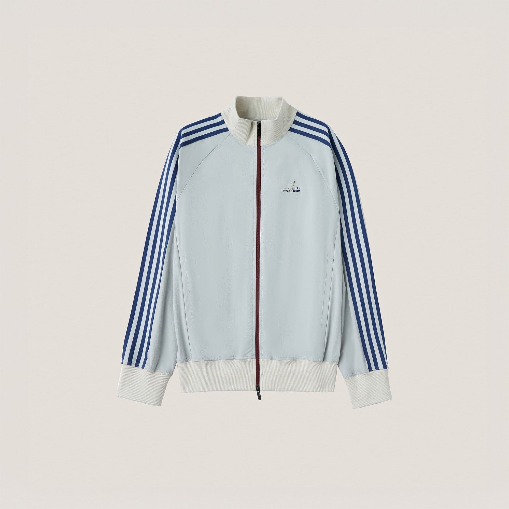 UMAMIISM Retro Striped Track Jacket