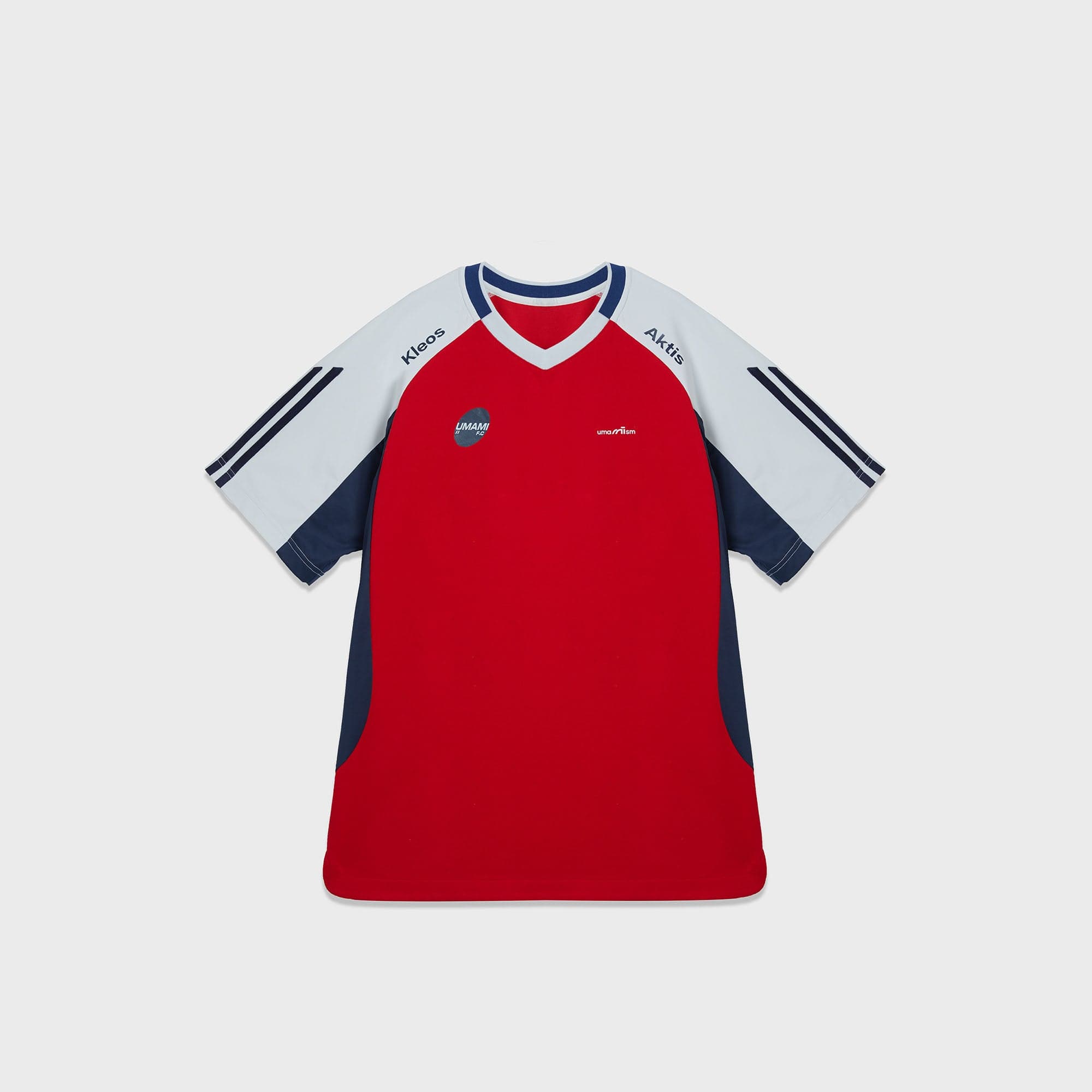 UMAMIISM Contrast Half-Zip Quick-Dry T-Shirt