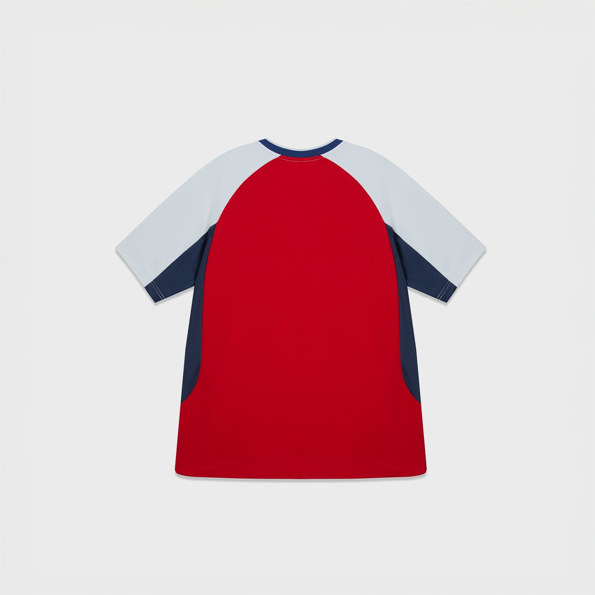 UMAMIISM Contrast Half-Zip Quick-Dry T-Shirt