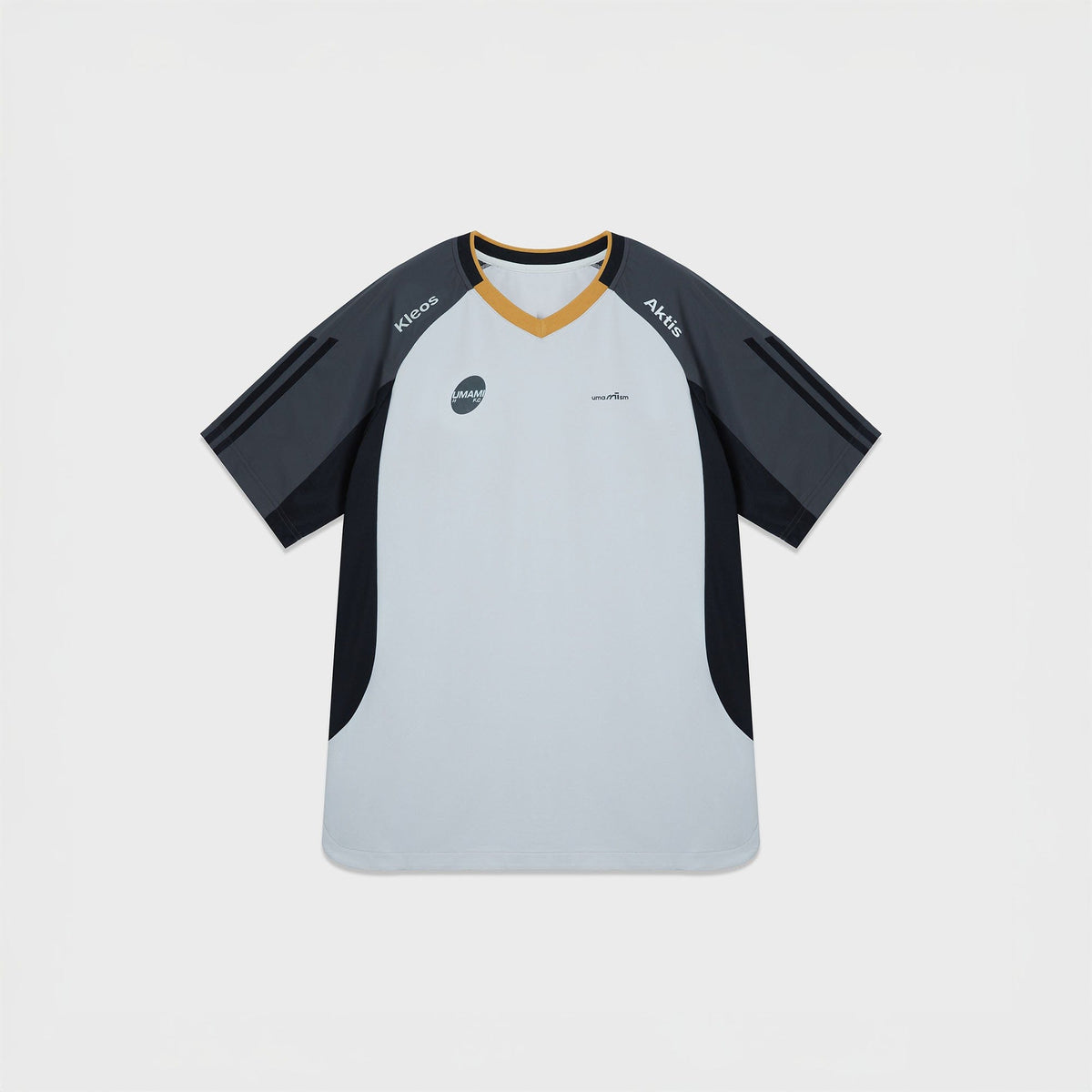 UMAMIISM Contrast Half-Zip Quick-Dry T-Shirt