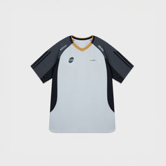 UMAMIISM Contrast Half-Zip Quick-Dry T-Shirt