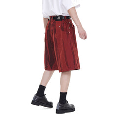 FACEONLAB Volcanic Brush-Painted Shorts