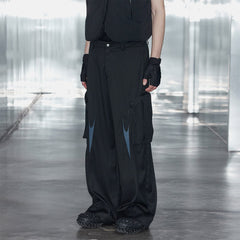 49PERCENT Embroidered Arrows Cargo Suit Pants
