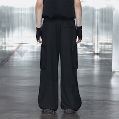 49PERCENT Embroidered Arrows Cargo Suit Pants