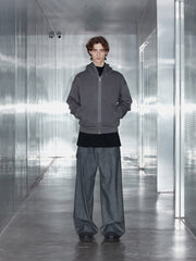 49PERCENT Flipped Pockets Faux Leather Pants