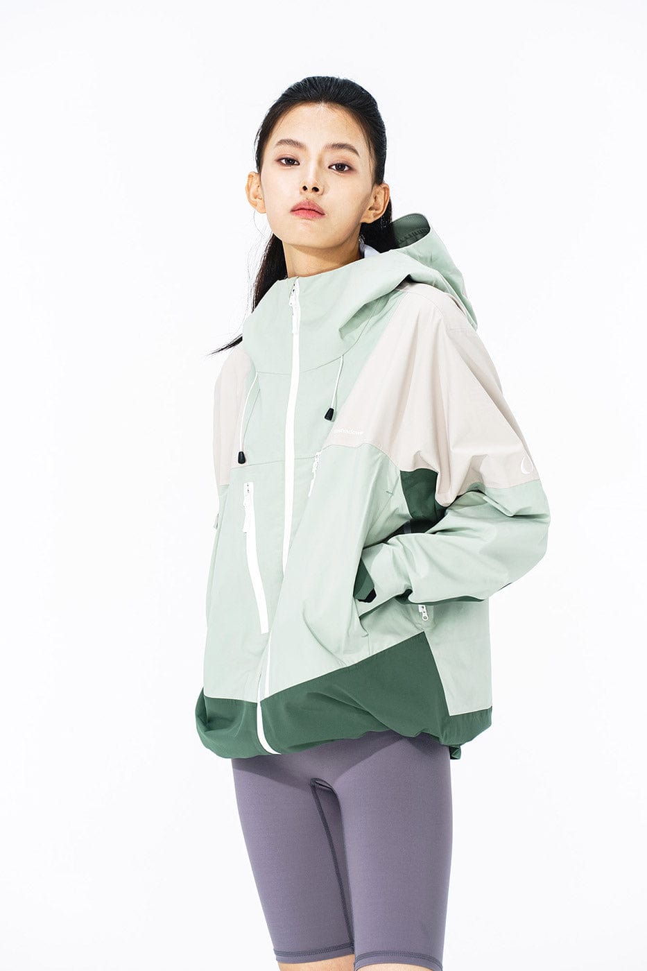 ENSHADOWER Asymmetric Water-Proof Windbreaker