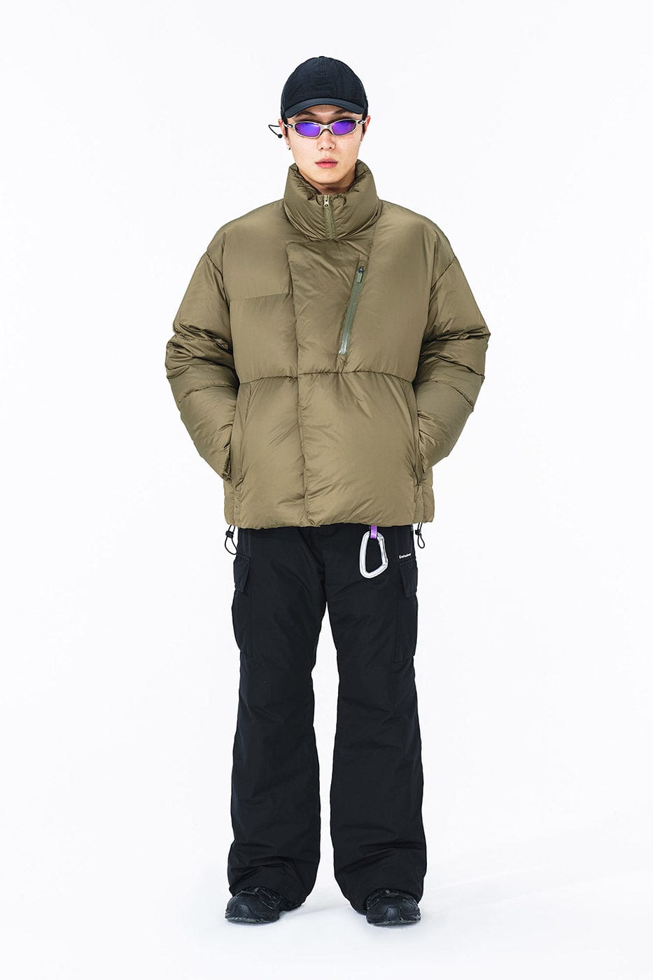 ENSHADOWER Puffer Flared Ski Pants