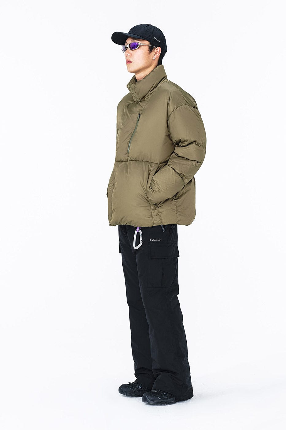 ENSHADOWER Puffer Flared Ski Pants