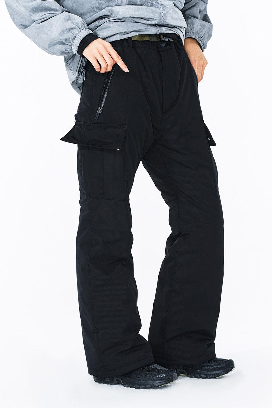 ENSHADOWER Puffer Flared Ski Pants