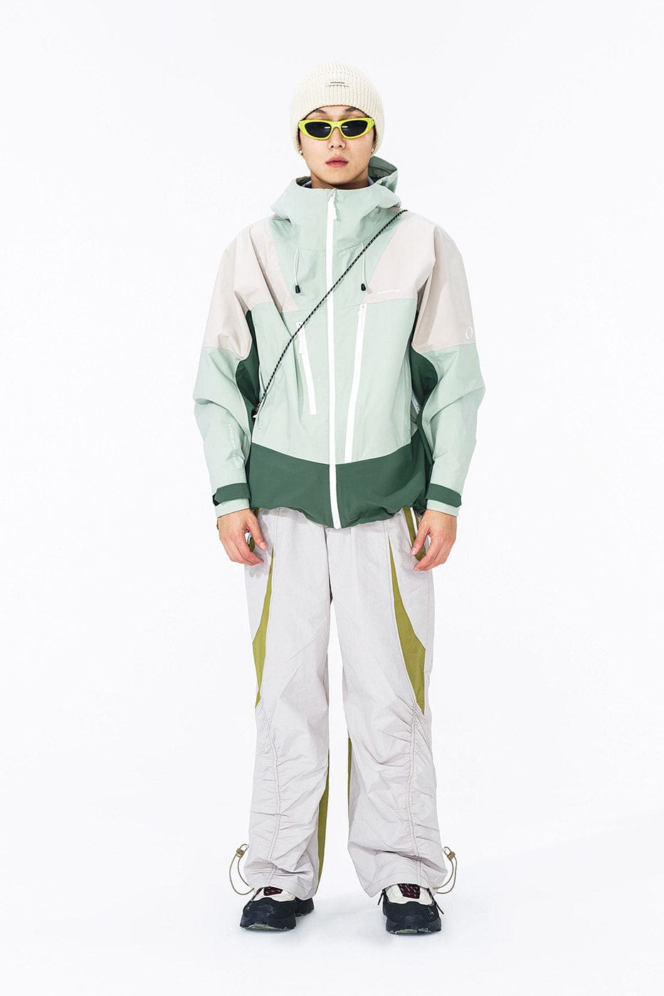 ENSHADOWER Asymmetric Water-Proof Windbreaker