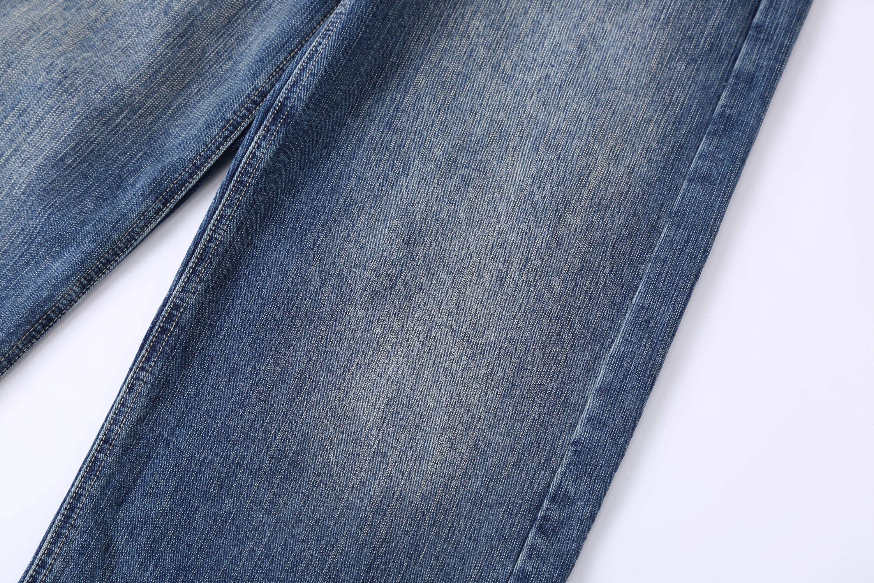 CLP Retro Waist Rivet Straight-Leg Jeans