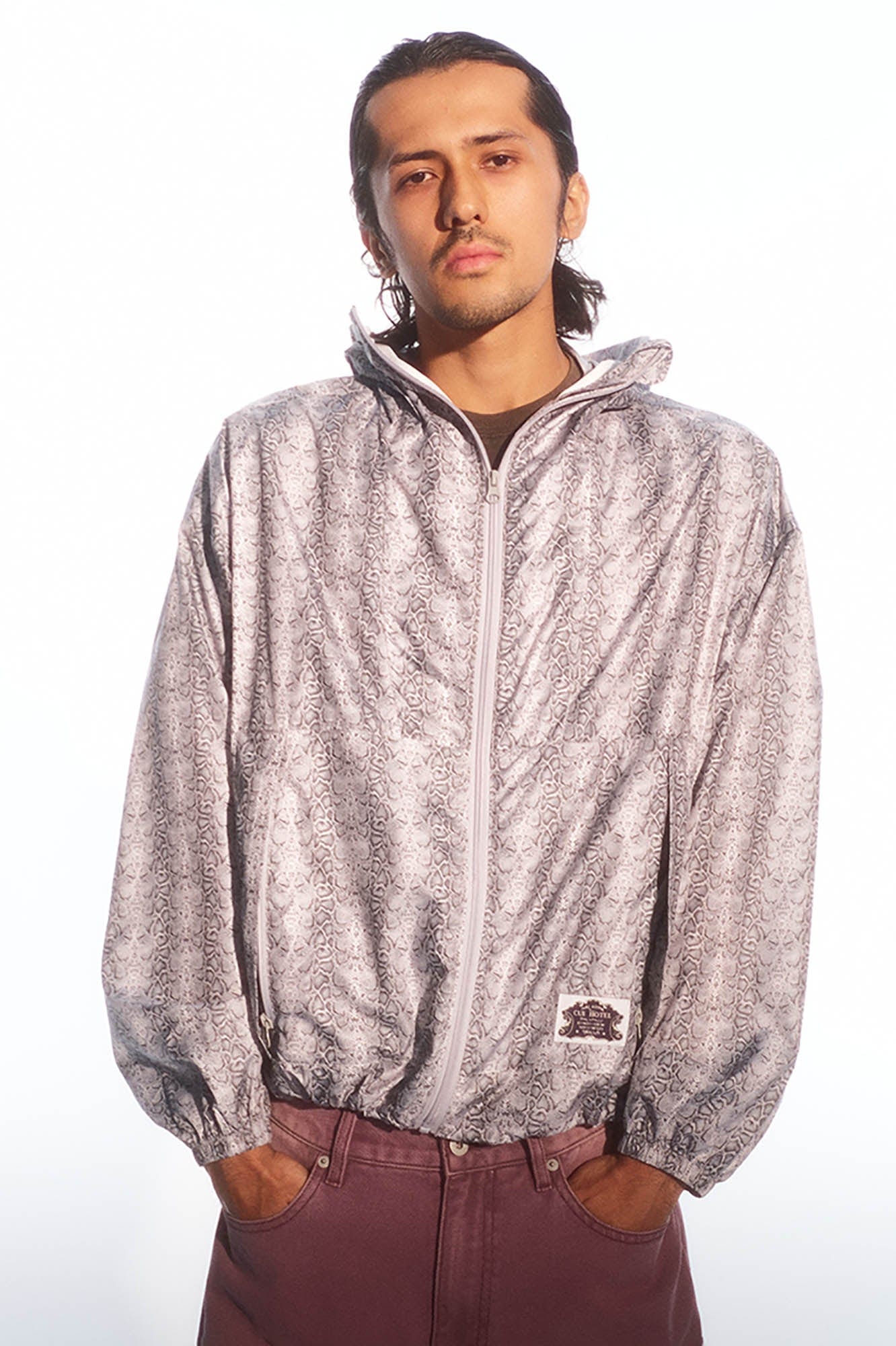 TRECLUB Snakeskin UV Protection Hooded Jacket
