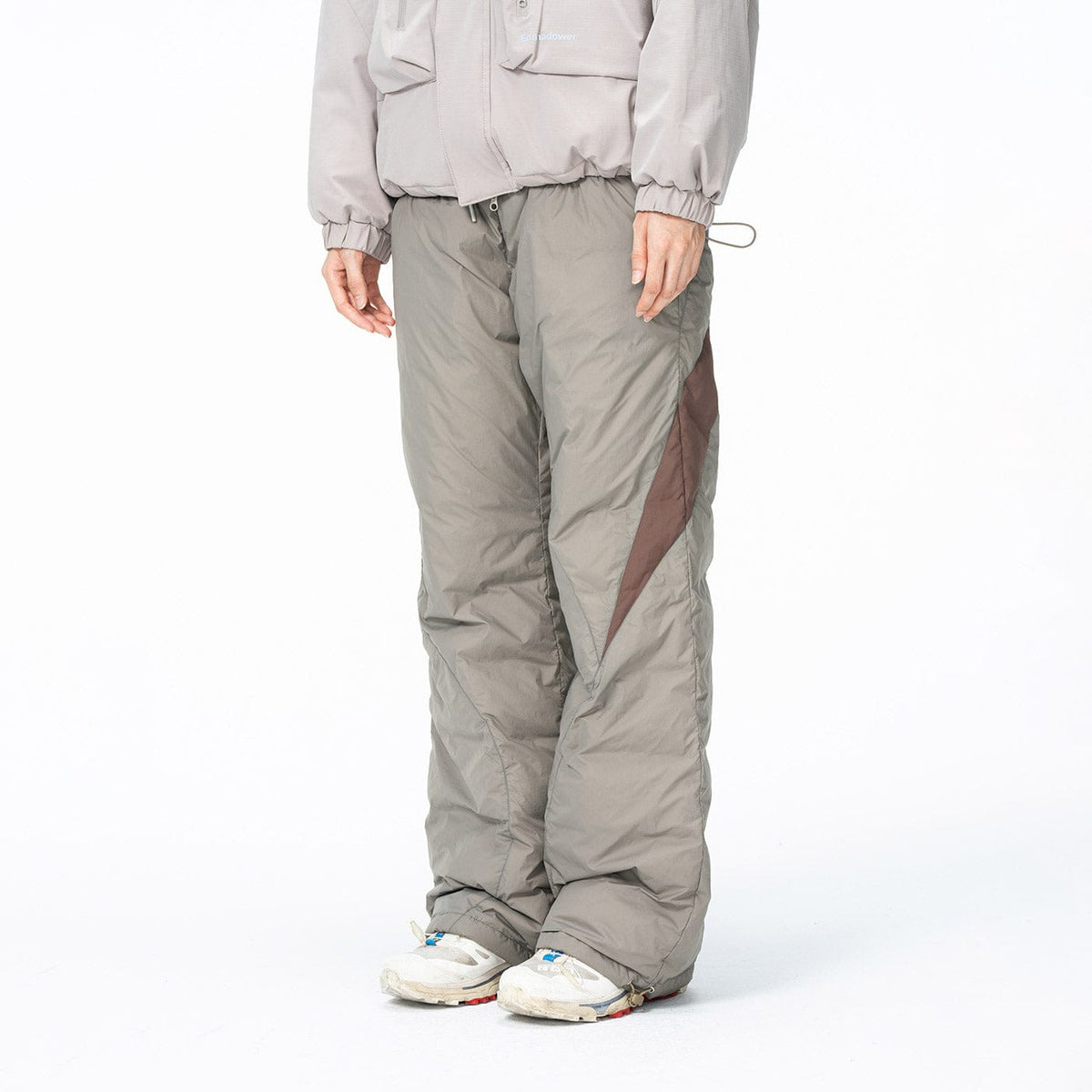 ENSHADOWER Spliced Splash-Proof Down Ski Pants